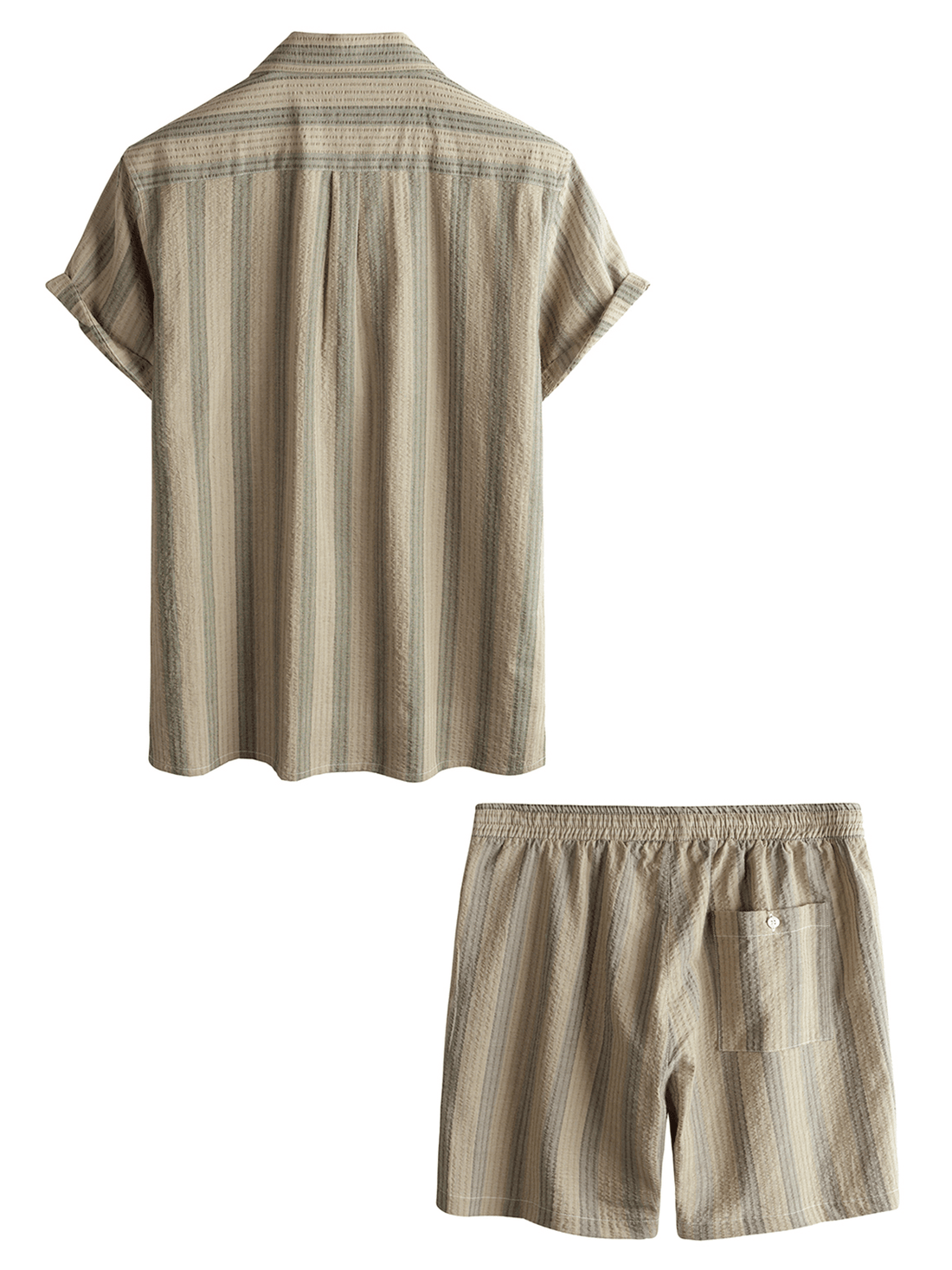 Herren-Sommer-Set aus Hemd und Shorts