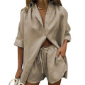 Conjunto Feminino Blusa de Meia Manga Shorts - Jasmine Camacho