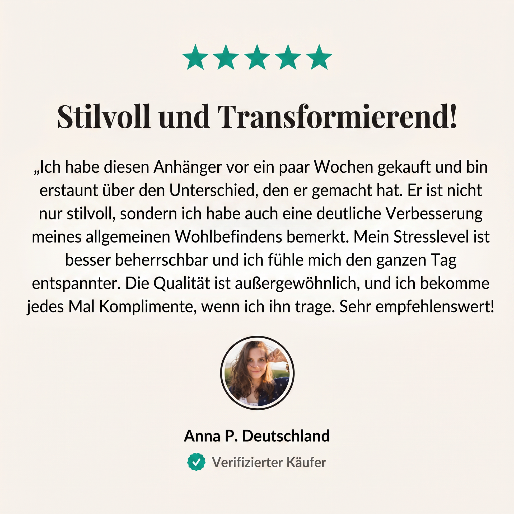 Auralis™ Kortisol-Killer Anhänger — Das Original